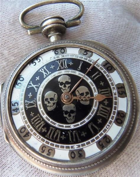 skull pocket watch replica|chinese skull watches.